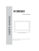 Curtis LCD3798 Manuale Utente