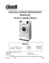 Cissell L36URS36E User Manual
