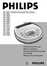 Philips AZ 7383 User Manual