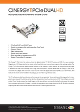 Terratec Cinergy T PCIe Dual 10719 Prospecto
