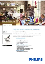 Philips Jamie Oliver HomeCooker HR1051/30 HR1051/30 Hoja De Datos