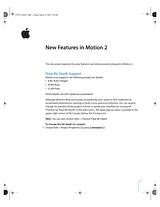 Apple motion 2 Manuale