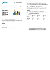 Barwig Low voltage submersible pump 0333 720 l/h 6 m 0333 Leaflet