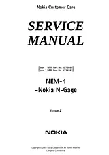 Nokia N-GAGE Manual Do Serviço