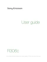 Sony Ericsson R306C Manual Do Utilizador