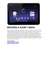 Motorola XOOM MZ604 MOXWF032C Manuale Utente