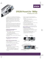 Epson 7800p 브로셔