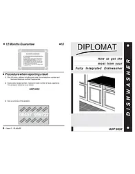 Diplomat ADP8352 Справочник Пользователя