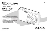 Casio EX-Z1000 Manual De Usuario