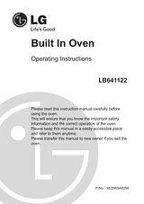 LG LB641122S Owner's Manual