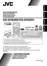 JVC KD-DV6202 Manuale Utente