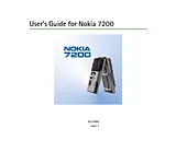 Nokia 7200 Справочник Пользователя