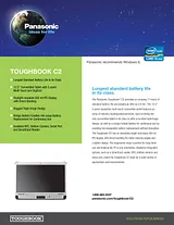 Panasonic CF-C2 CF-C2AGCDHMN Leaflet