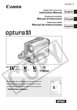 Canon Optura S1 Benutzerhandbuch