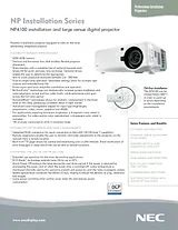 NEC NP4100 产品宣传页
