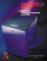 Xerox DocuColor 12 Printer with Fiery EX12 Guida Dell'Amministratore