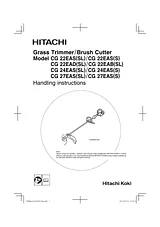 Hitachi CG 22EAS (S) Справочник Пользователя