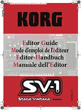 Korg SV-1 User Manual