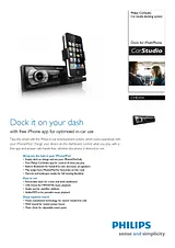 Philips Car media docking system CMD310 CMD310/05 Benutzerhandbuch