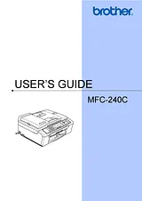 Brother MFC-240C 사용자 매뉴얼