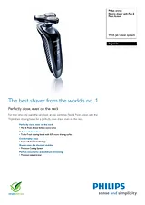 Philips RQ1076  Electric shaver RQ1076/21 Leaflet