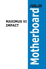 ASUS MAXIMUS VI IMPACT User Manual
