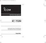 ICOM ic-t2h 지침 매뉴얼