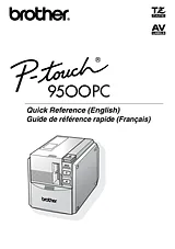 Brother PT-9500PC Manuel D’Utilisation