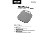 Tanita HD-351BT Manual Do Utilizador
