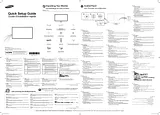 Samsung PE40C Anleitung Für Quick Setup