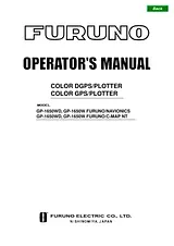 Furuno GP-1650W Manual Do Utilizador