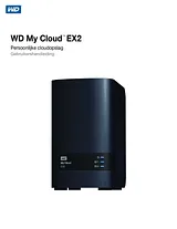Wd NAS server 12 TB My Cloud EX2 WDBVKW0120JCH-EESN built-in Western Digital RED, RAID-compatible WDBVKW0120JCH-EESN 数据表