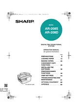 Sharp R-208S 用户手册