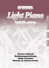 Yamaha YPP-100 Manual Do Utilizador