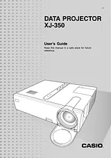Casio XJ-350 Manual Do Utilizador