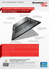 Lenovo W530 N1K2EMH 사용자 설명서