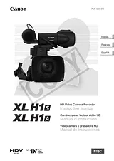 Canon XL H1S Справочник Пользователя
