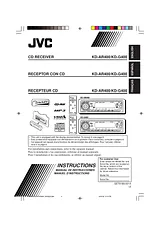 JVC KD-G400 User Manual