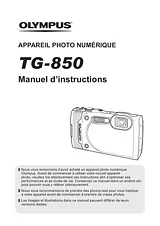 Olympus TG-850 Manuale Introduttivo