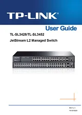 TP-LINK 48-Port 10/100Mbps + 4-Port Gigabit L2 Managed Switch TL-SL3452 Data Sheet