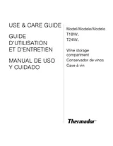 Thermador T18IW 지침 매뉴얼
