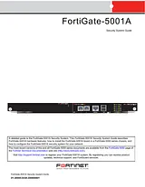 Fortinet fortigate-5001a Betriebsanweisung
