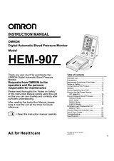 Omron hem-907 Benutzerhandbuch