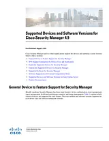 Cisco Cisco Security Manager 4.9 Information Guide