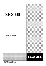 Casio SF-3990 Manuale Utente