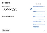 ONKYO TXNR525 Manuel D’Utilisation