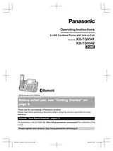Panasonic KXTG9542 작동 가이드