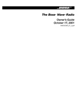 Bose Wave radio Manual De Usuario