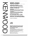 Kenwood KDC-C601 Guia Do Utilizador