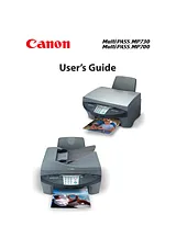 Canon MultiPASS MP730 Manual Do Utilizador
